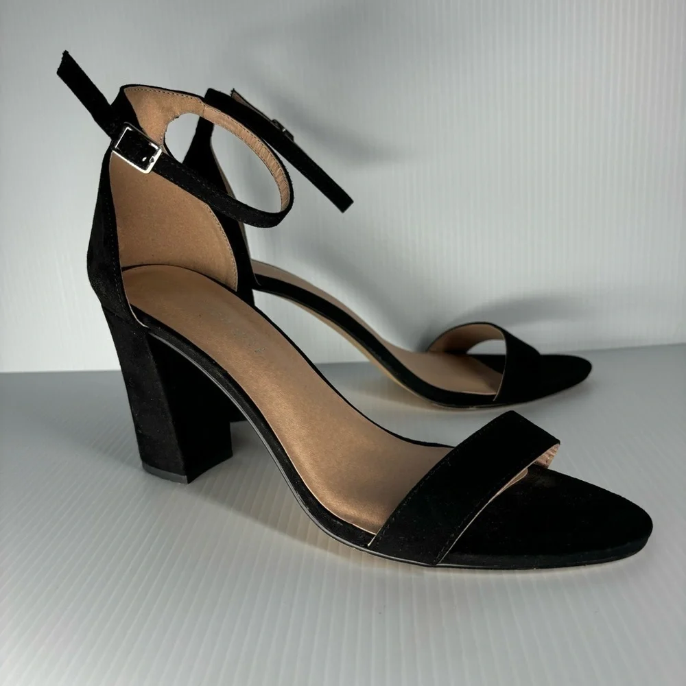 Madden Girl Heels Womens 10 Beella Pump Chunky Heel Party Night Out Photoshoot